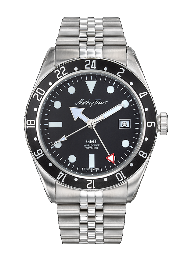 Mathey-Tissot Rolly GMT Black