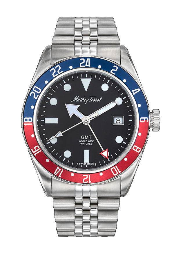Mathey-Tissot Rolly Red Blue